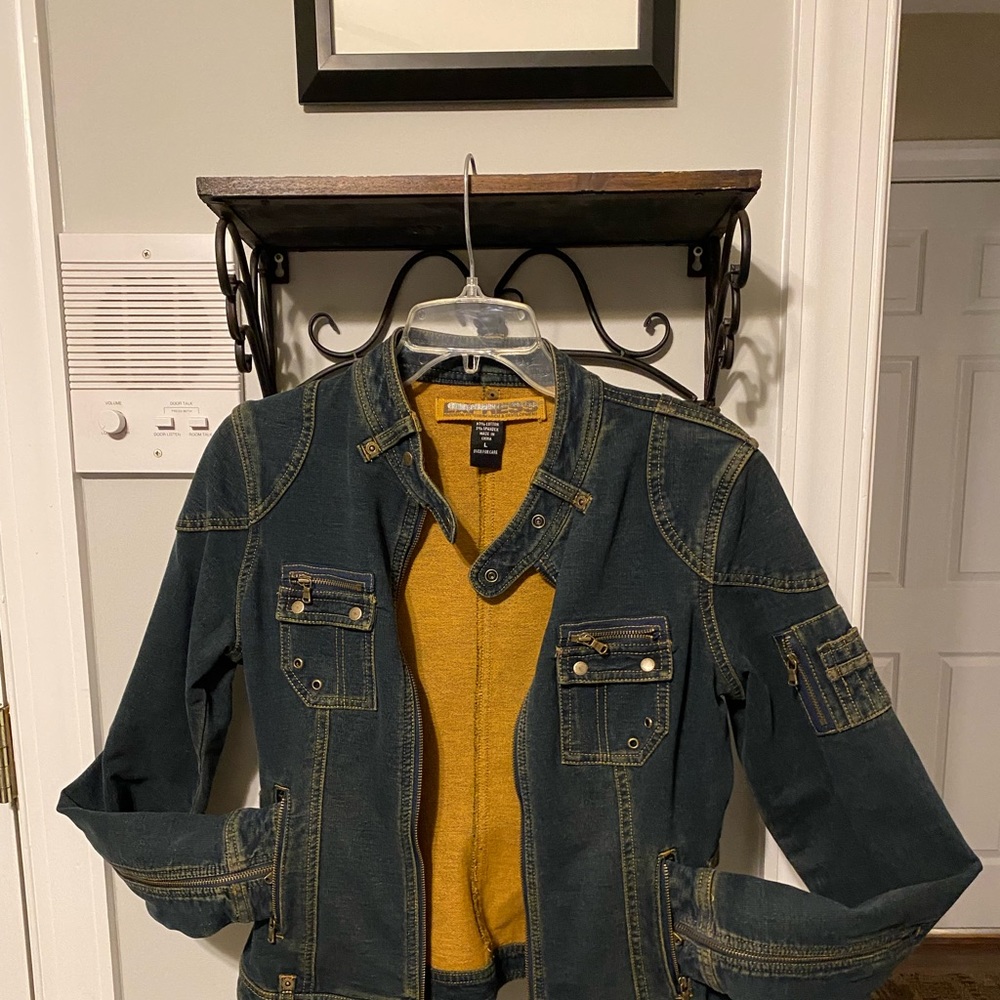 Express womens denim jacket